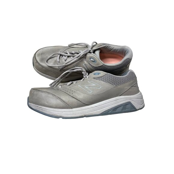 New Balance Women's 928 V3 Lace-up Walking Shoe Wide Width Size 9.5 Tan/Gray - Picture 6 of 11